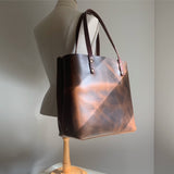 The Scout Classic Leather Tote - Coffee Limited Edition
