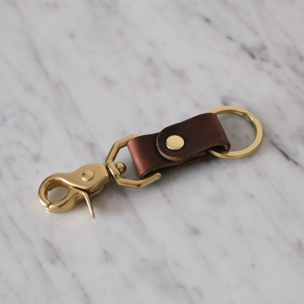 Classic Leather Key Chain | Maycomb Mercantile