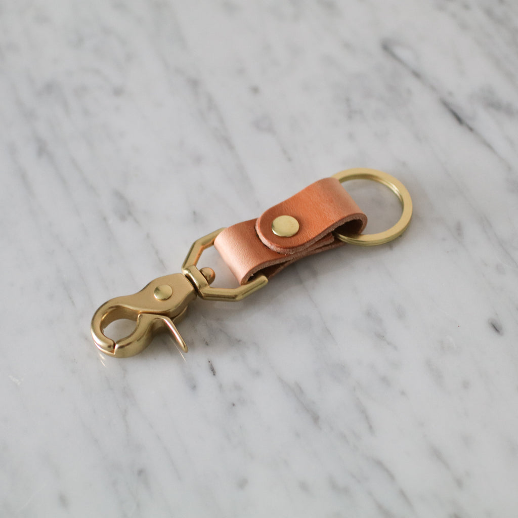 Classic Leather Key Chain | Maycomb Mercantile