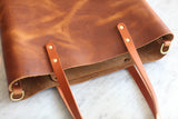 The Scout Classic Leather Tote - Butterscotch