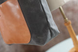 The Jayne Waxed Canvas and Leather Tote - Bag - Maycomb Mercantile - 5