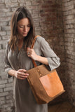 The Jayne Waxed Canvas and Leather Tote - Bag - Maycomb Mercantile - 15