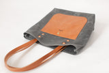 The Jayne Waxed Canvas and Leather Tote - Bag - Maycomb Mercantile - 19