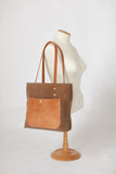 The Jayne Waxed Canvas and Leather Tote - Bag - Maycomb Mercantile - 22