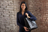 The Scout Classic Leather Tote - Black - Bag - Maycomb Mercantile - 5