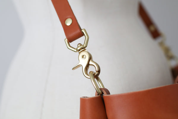 The Scout Classic Leather Tote - British Tan