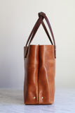 The Scout Classic Leather Tote - Café
